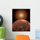 Artist's Concept Distant Red Wall Decal Design 2