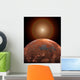 Artist's Concept Distant Red Wall Decal Design 2
