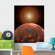 Artist's Concept Distant Red Wall Decal Design 2