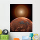 Artist's Concept Distant Red Wall Decal Design 2