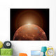 Artist's Concept Distant Red Wall Decal Design 1