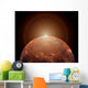 Artist's Concept Distant Red Wall Decal Design 1