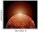 Artist's Concept Distant Red Wall Decal Design 1