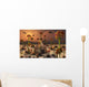 Alien Landscape Where Plants Wall Decal