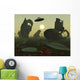 Artist's Concept Alien Scrap Wall Decal
