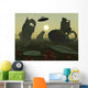 Artist's Concept Alien Scrap Wall Decal