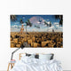 Artist's Concept Aliens Visiting Wall Decal