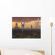 Androids Explore Alien Planet Wall Decal