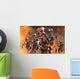 Fierce Androids Riot City Wall Decal