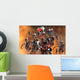 Fierce Androids Riot City Wall Decal
