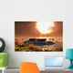 Distant Alien World Orbits Wall Decal