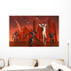 Artist's Concept Hot Pinup Wall Decal
