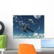 American P-51 Mustang Gives Wall Decal Design 1