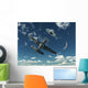 American P-51 Mustang Gives Wall Decal Design 1