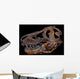 Genuine Fossilized Skull T Wall Decal Design 2