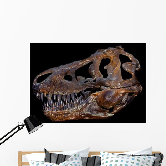Genuine Fossilized Skull T Wall Decal Design 2