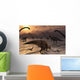 Omeisaurus and Parasaurolphus Dinosaurs Wall Decal Design 1
