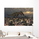 Pair Nanotyrannus amongst Invasion Wall Decal