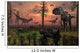 Herd Allosaurus Dinosaur Cause Wall Decal