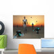 Androids and Robots Explore Wall Decal
