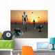Androids and Robots Explore Wall Decal