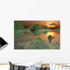 Astronaut Explorer amongst World Wall Decal