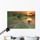 Astronaut Explorer amongst World Wall Decal