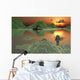 Astronaut Explorer amongst World Wall Decal