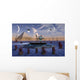 Alien Visits Site Three Wall Decal