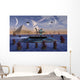 Alien Visits Site Three Wall Decal