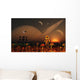 Futuristic Outpost Moon Distant Wall Decal