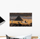 Pyramids and Sphinx Wall Decal