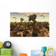 Ruins Earth Type Environment Wall Decal