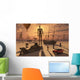 Bizarre and Surreal Sculpture Wall Decal