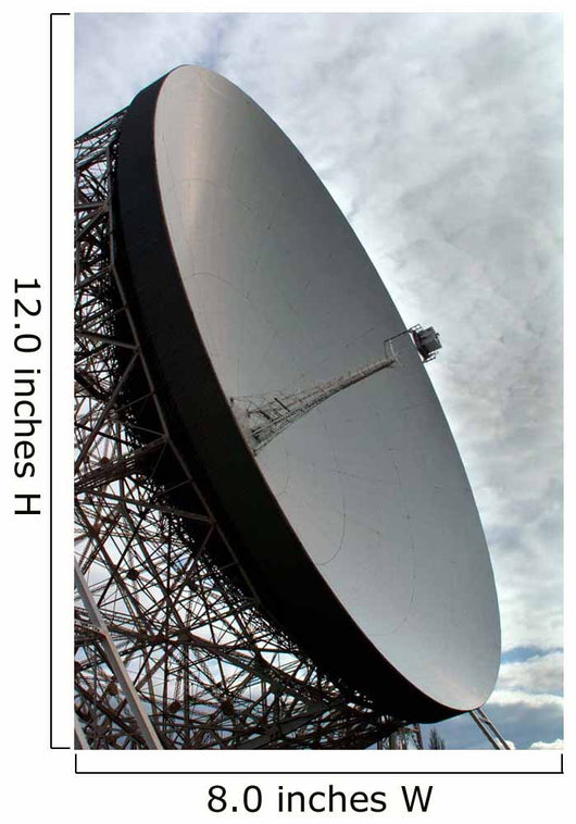 Lovell Telescope Jodrell Bank Wall Decal Design 7