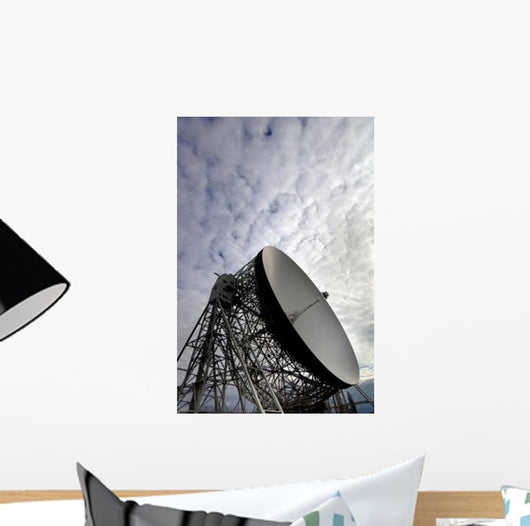 Lovell Telescope Jodrell Bank Wall Decal Design 6