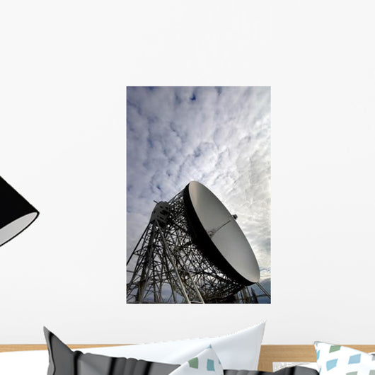 Lovell Telescope Jodrell Bank Wall Decal Design 6