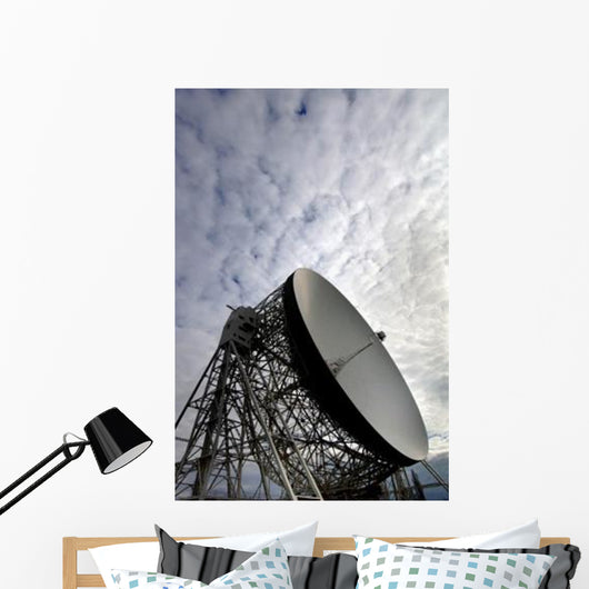 Lovell Telescope Jodrell Bank Wall Decal Design 6