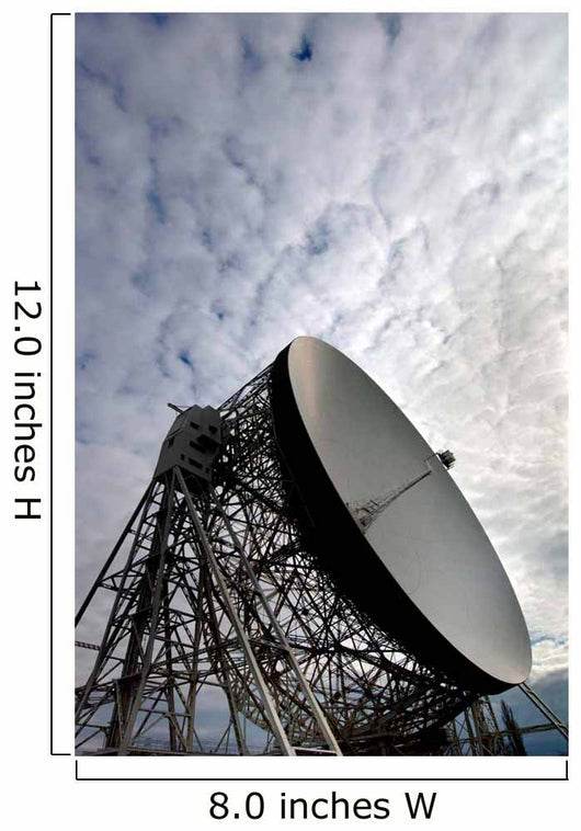 Lovell Telescope Jodrell Bank Wall Decal Design 6
