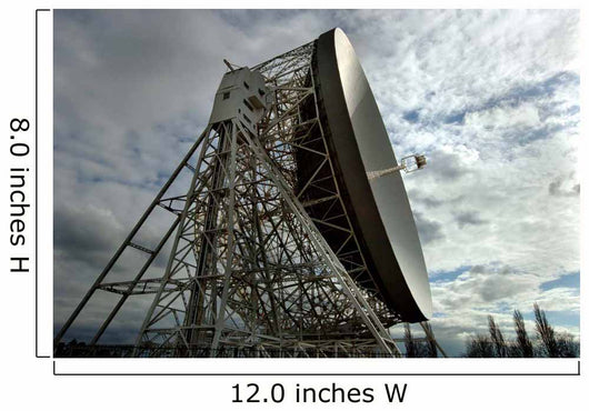 Lovell Telescope Jodrell Bank Wall Decal Design 5