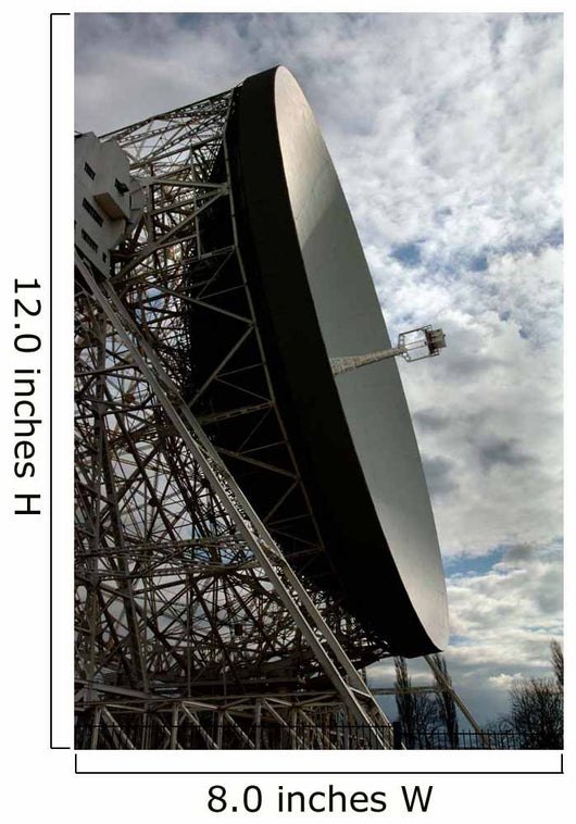 Lovell Telescope Jodrell Bank Wall Decal Design 4