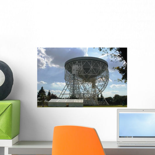 Lovell Telescope Jodrell Bank Wall Decal Design 2