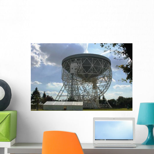 Lovell Telescope Jodrell Bank Wall Decal Design 2