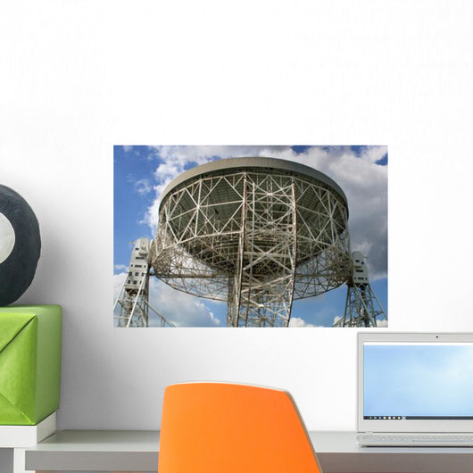 Lovell Telescope Jodrell Bank Wall Decal Design 1