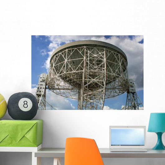 Lovell Telescope Jodrell Bank Wall Decal Design 1