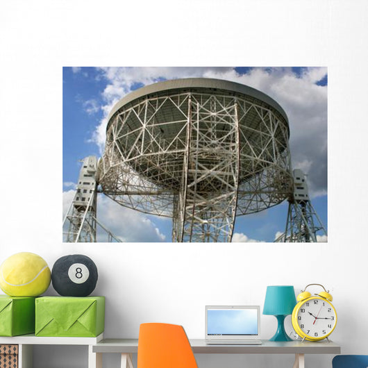 Lovell Telescope Jodrell Bank Wall Decal Design 1