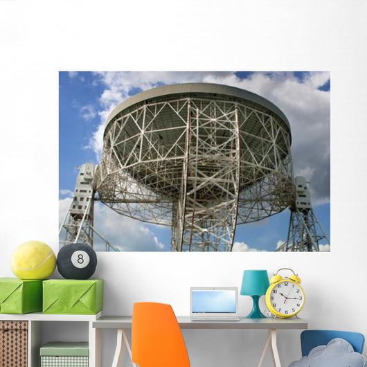 Lovell Telescope Jodrell Bank Wall Decal Design 1