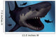 Megalodon Shark from Cenozoic Wall Decal