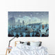 Earth Colony Alien Moon Wall Decal