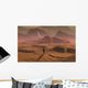 Lone Figure Explorer Watching Wall Decal